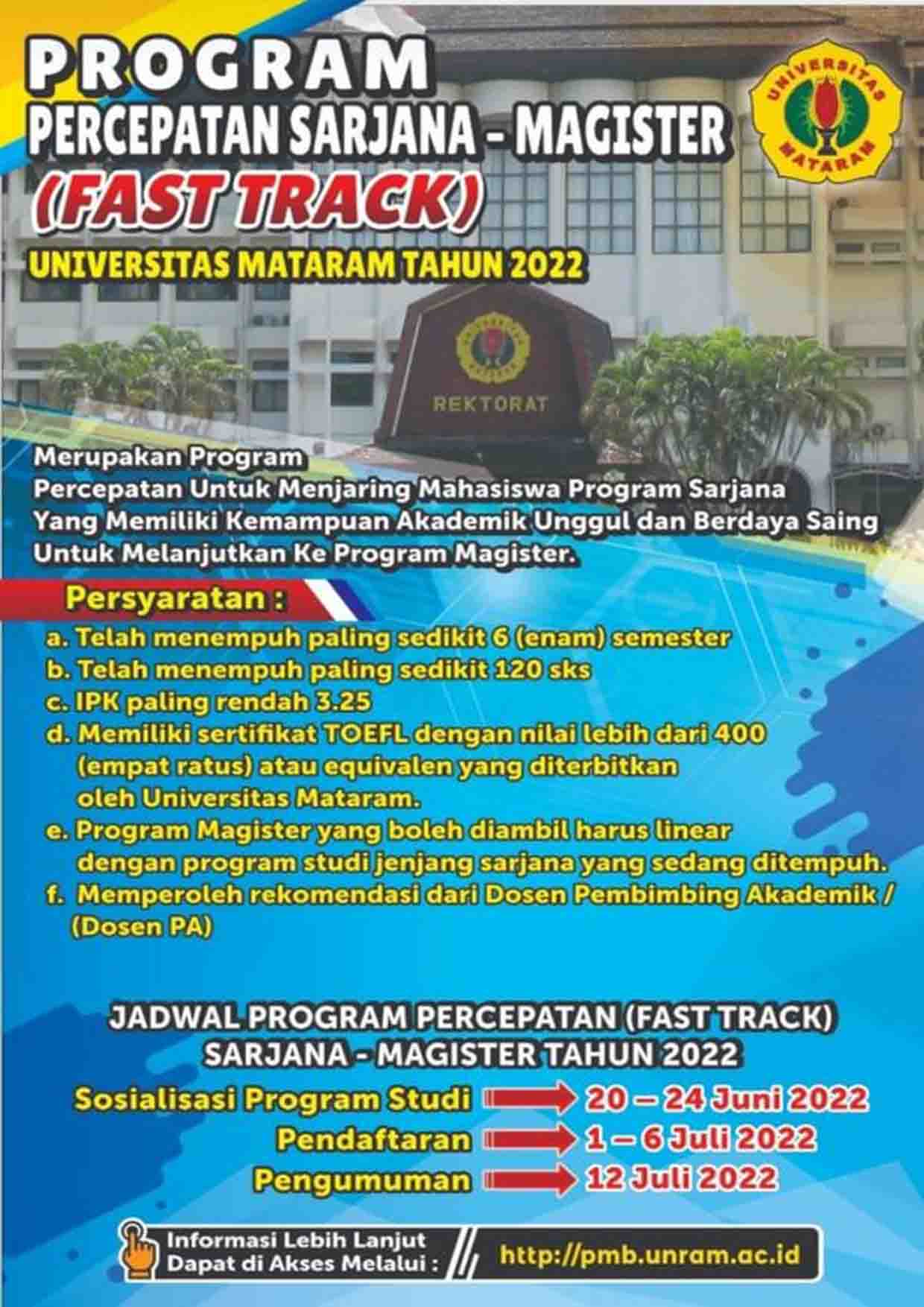 program Fast track